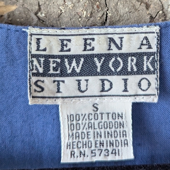 VTG 80s Leena Studio NY Boho Beaded Vest Size Small - Picture 4 of 8